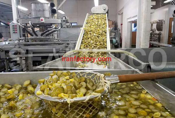 سازنده خط تولید ترشی مخلوط سیمرکو تهران