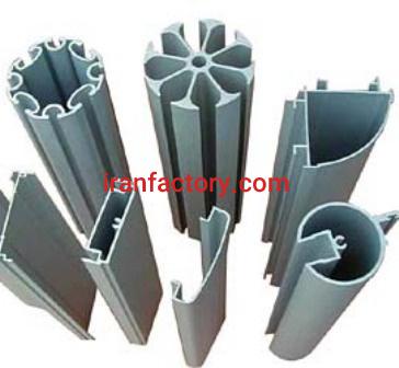 تولید پروفیل های استاندارد و آلیاژی الومینیوم