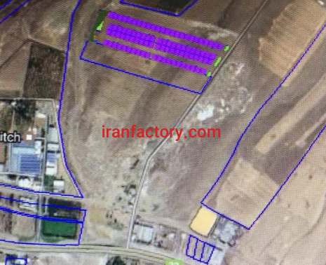 فروش 4275 متر زمین صنعتی در زنجان