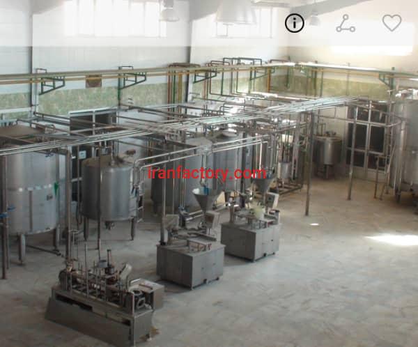 فروش کارخانه لبنیات قزوین