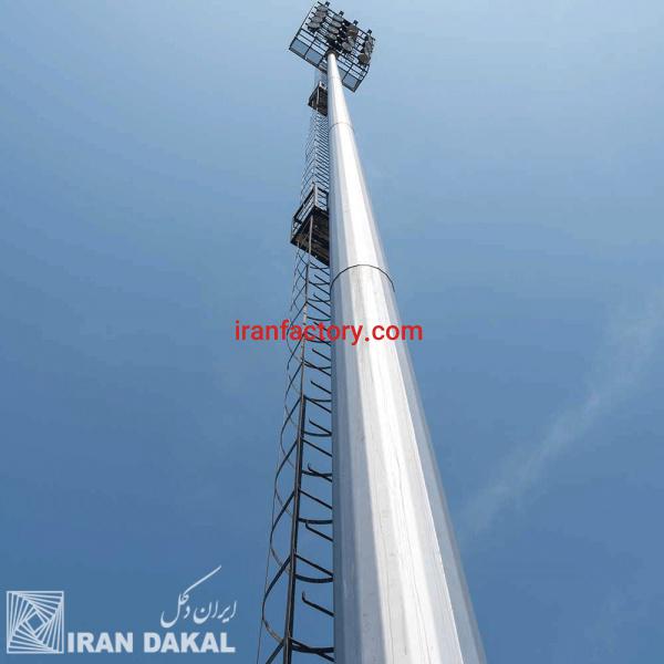 تولید کننده انواع دکل های تک پایه
