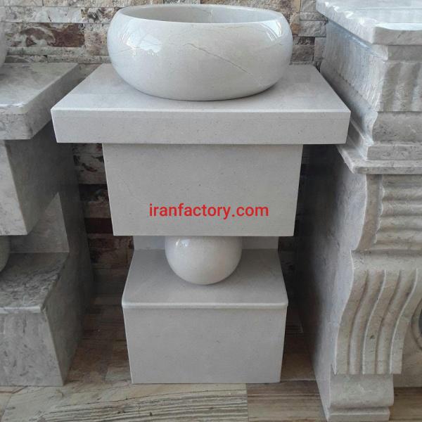 روشوئی گوی هرسین آنتیک سنگ خشتی