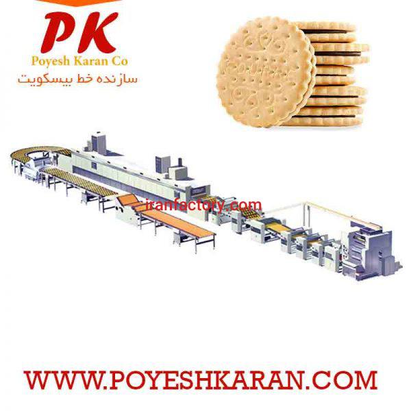 خط تولید و بسته بندی بیسکوییت