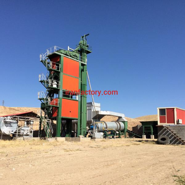 کارخانه اسفالت در آذربایجان شرقی