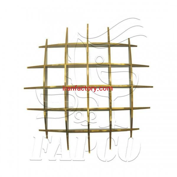 استند لاک تاج دار،شبکه ای