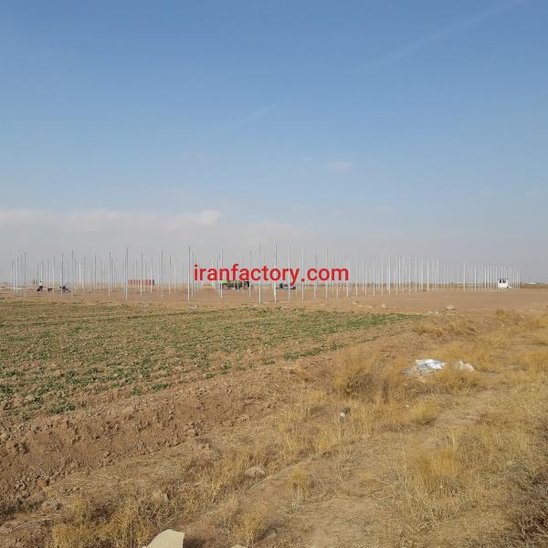 زمین مزروعی30۰هکتار با سند شش دانگ تک برگ