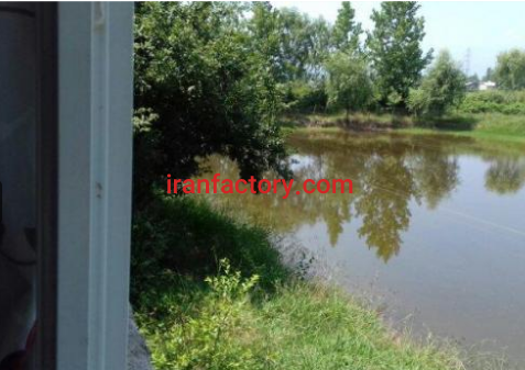 فروش دوهکتار مزرعه پروش ماهی و دام در شفت گیلان