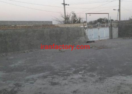 فروش 1500 متر کارگاه و زمین صنعتی در خمینی شهر