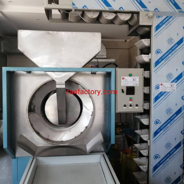 دستگاه تفت آجیل در حد نو