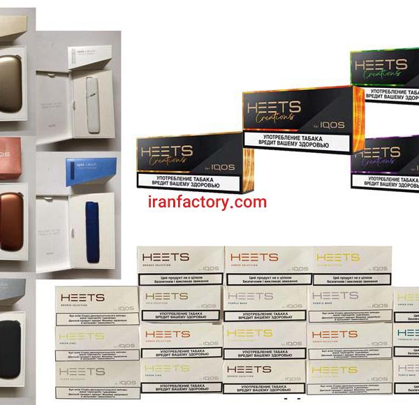 به طور مداوم HEETS Sticks را برای Iqos بصورت عمده می فروشیم