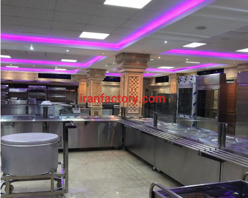 فروش تجهیزات اشپزخانه های صنعتی وفست فودها در ساری