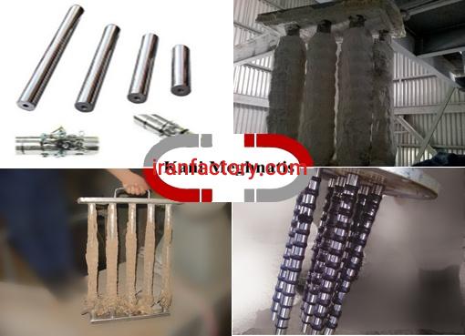 میله مغناطیسی 12000گوس-میله مگنت-آهنربای لوله ای