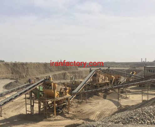 فروش 32000 متر کارخانه تولید شن و ماسه در کرج