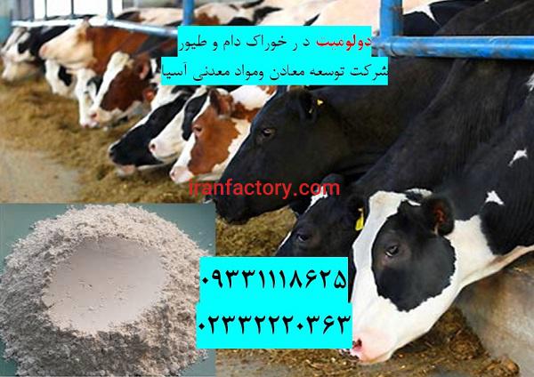 دولومیت خوراک دام و طیور