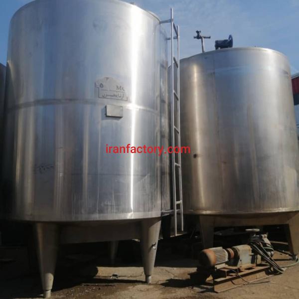 قیمت فروش مخزن استیل