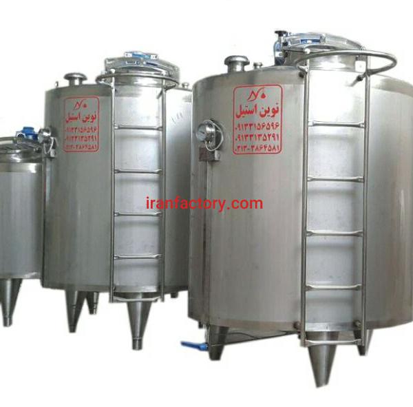 ساخت مخزن پخت شیر