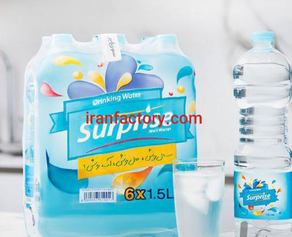 فروش آب معدنی آشامیدنی خوش طعم و گوارا