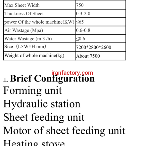 خط تولید لیوان یکبار مصرف پلاستیکی
