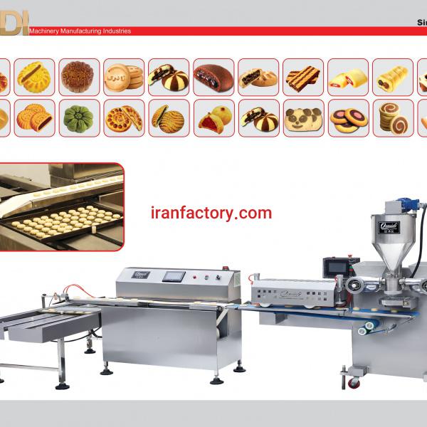 خط تولید کلوچه مدل OM522 ماشین سازی امیدی لاهیجان