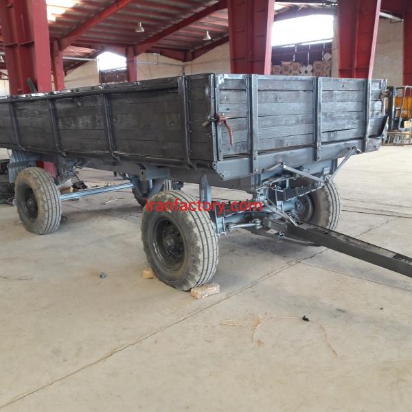 تریلر روسی 15 تن با جک هیدرولیک