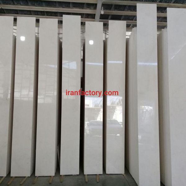 تراورتن سفید بی موج طبس سنگبری فروردین نو