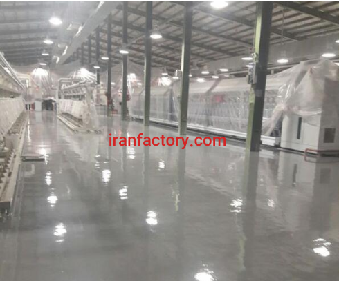 تولید و اجرای کفپوشهای صنعتی تهران