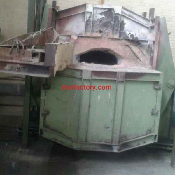 کوره ذوب الومینیوم 2 تن