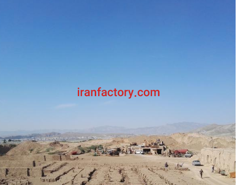 فروش کارخانه آجر فشاری6000 متری