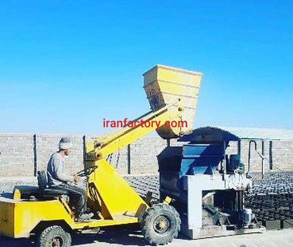 کارخانه بلوک و قطعات بتنی در ساوه