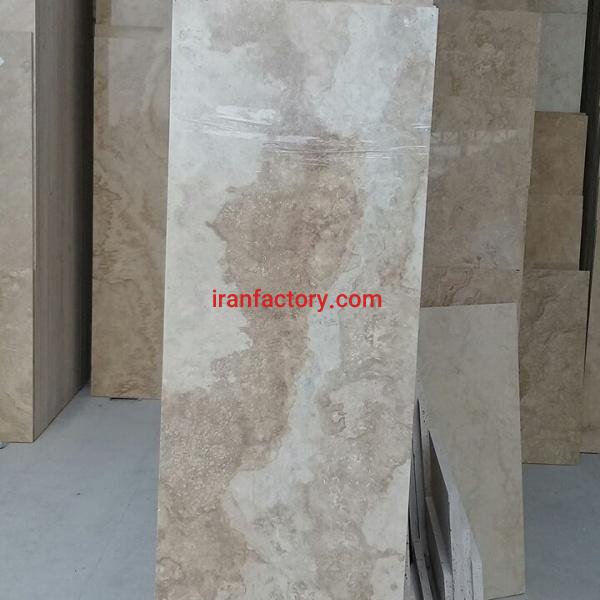 فروش تراورتن کرم بی موج ماکو شاهد