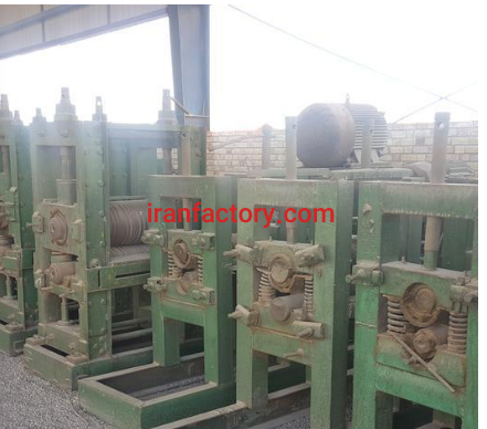 خط تولید نبشی و تسمه آهنی