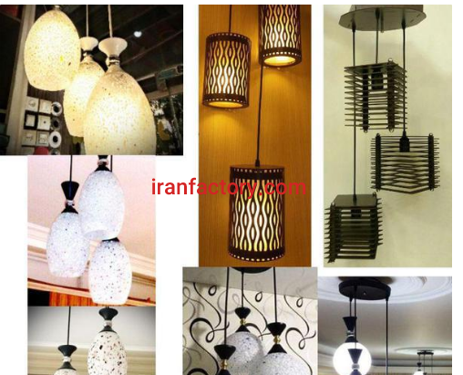 فروش و پخش انواع لوسترهای چوبی آبکاری و...