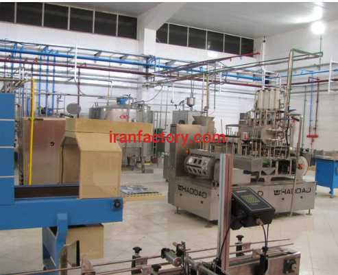 فروش کارخانه تمام اتوماتیک لبنیاتی