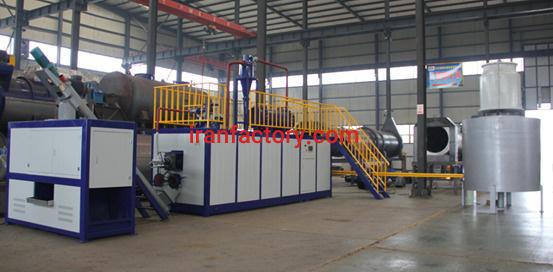 خط تولید پودر گوشت و ماهی فروزان فام فجر تبریز