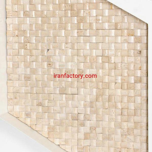 سنگ آنتیک حصیری سفید آنتیک ‌سنگ ‌خشتی