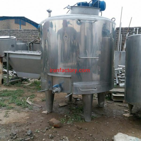 ساخت مخزن استیل کوچک