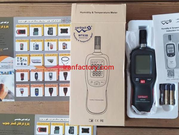 فروش رطوبت و دماسنج وینتکت WINTACT WT83