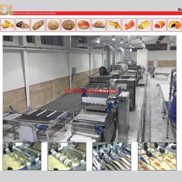 خط تولید نان ماشین سازی امیدی لاهیجان