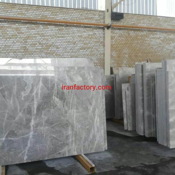 فروش اسلب مرمریت سفید خاکستری پرشین سیلک بیات مجلل