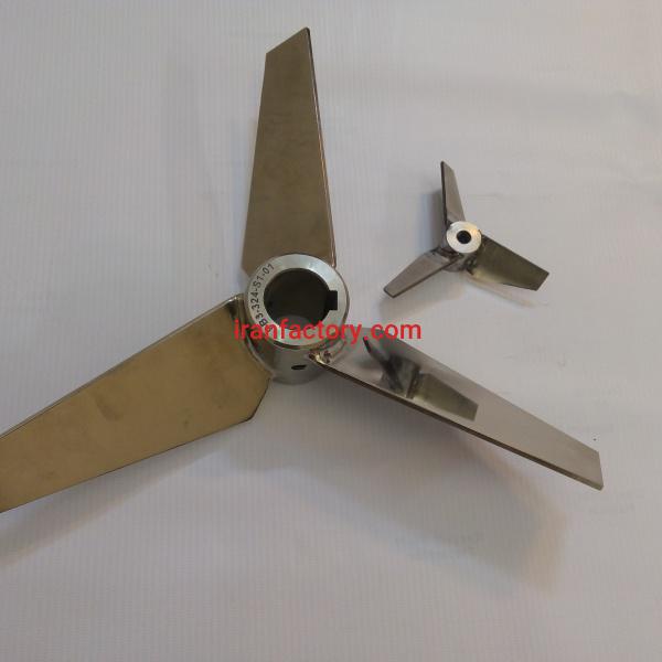 طراحی و تولید پره های میکسر