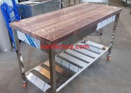 تولید کنده زیر ساطور چوبی شرکت استیل پخت در تهران