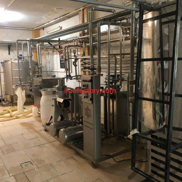 فروش خط تولید لبنیات نیمه صنعتی در اصفهان