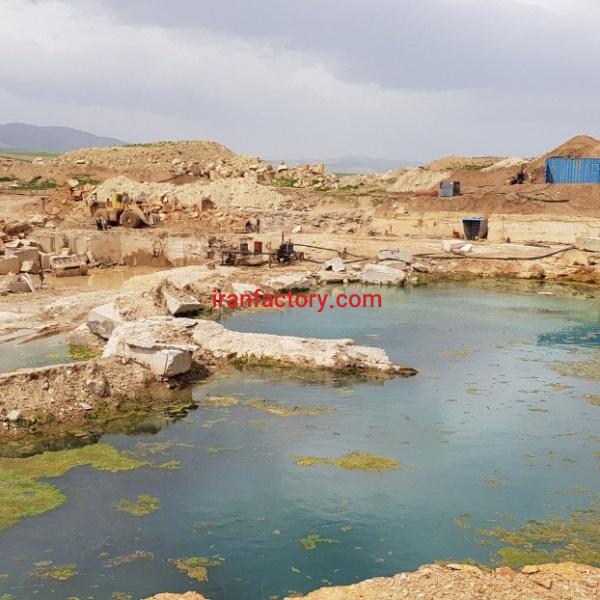 پیمانکار برداشت سنگ مرمریت