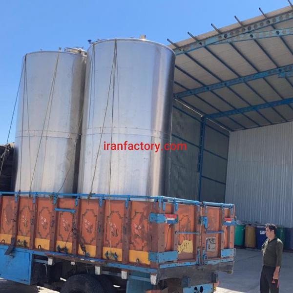فروش مخزن استیل 8 تن