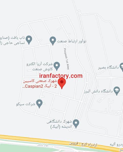 فروش زمین شهرک صنعتی کاسپین