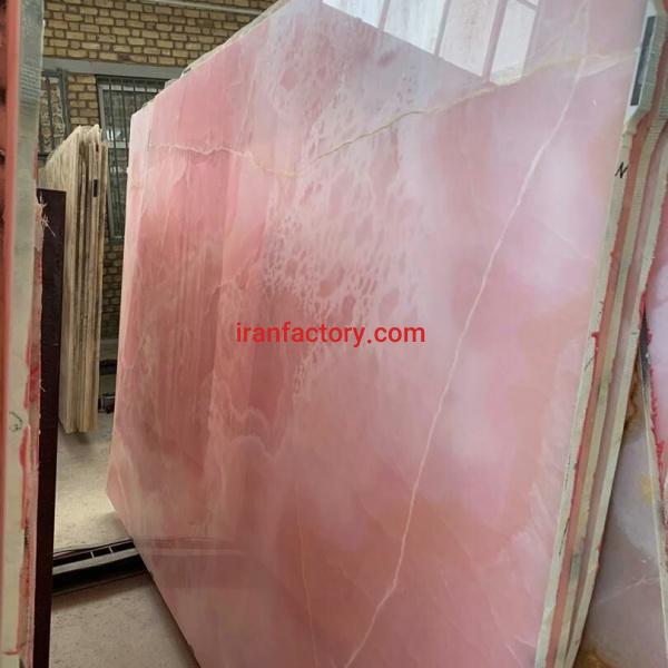 قیمت اسلب سنگ مرمر صورتی صادراتی