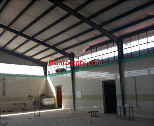 فروش 1100 متر کارخانه مواد غذایی درنظرآباد