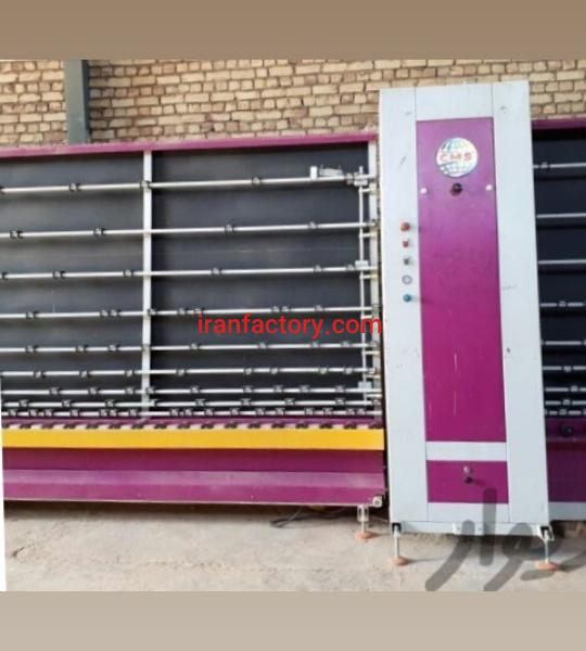 خط تولید دستگاه شیشه دوجه داره cms