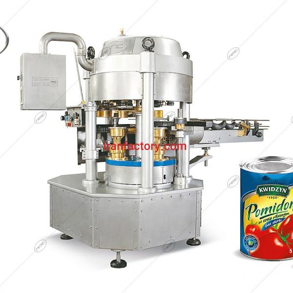 دستگاه دربند قوطی اتوماتیک سه هد