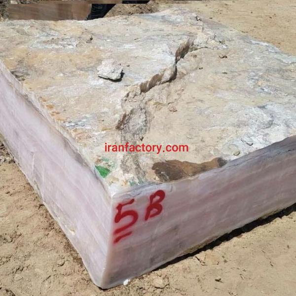 نیم کوپ سنگ مرمر صورتی صادراتی ارزان